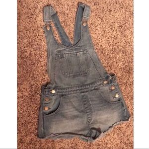 Denim overalls